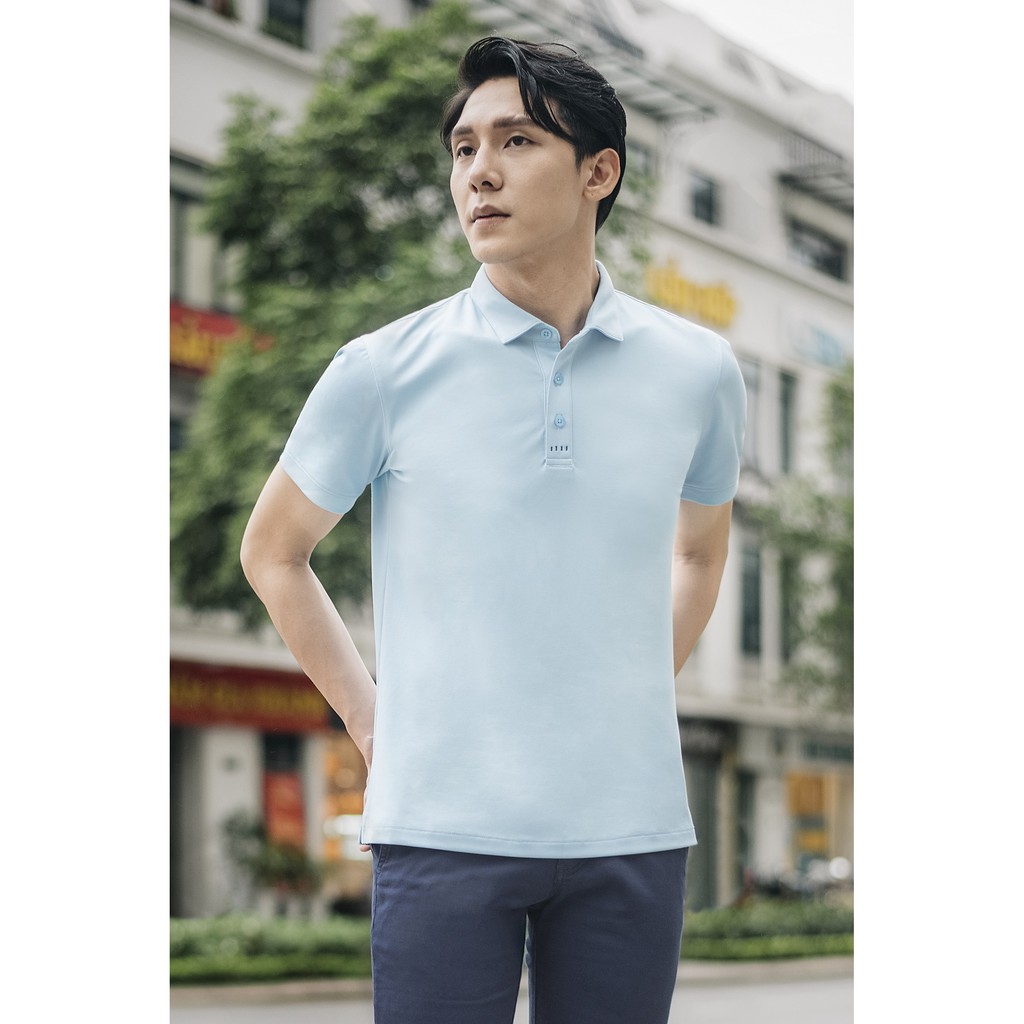 Áo polo nam cổ bẻ Biman by Biluxury 5APCB006XPA vải thun trơn form chuẩn trẻ trung lịch lãm | BigBuy360 - bigbuy360.vn