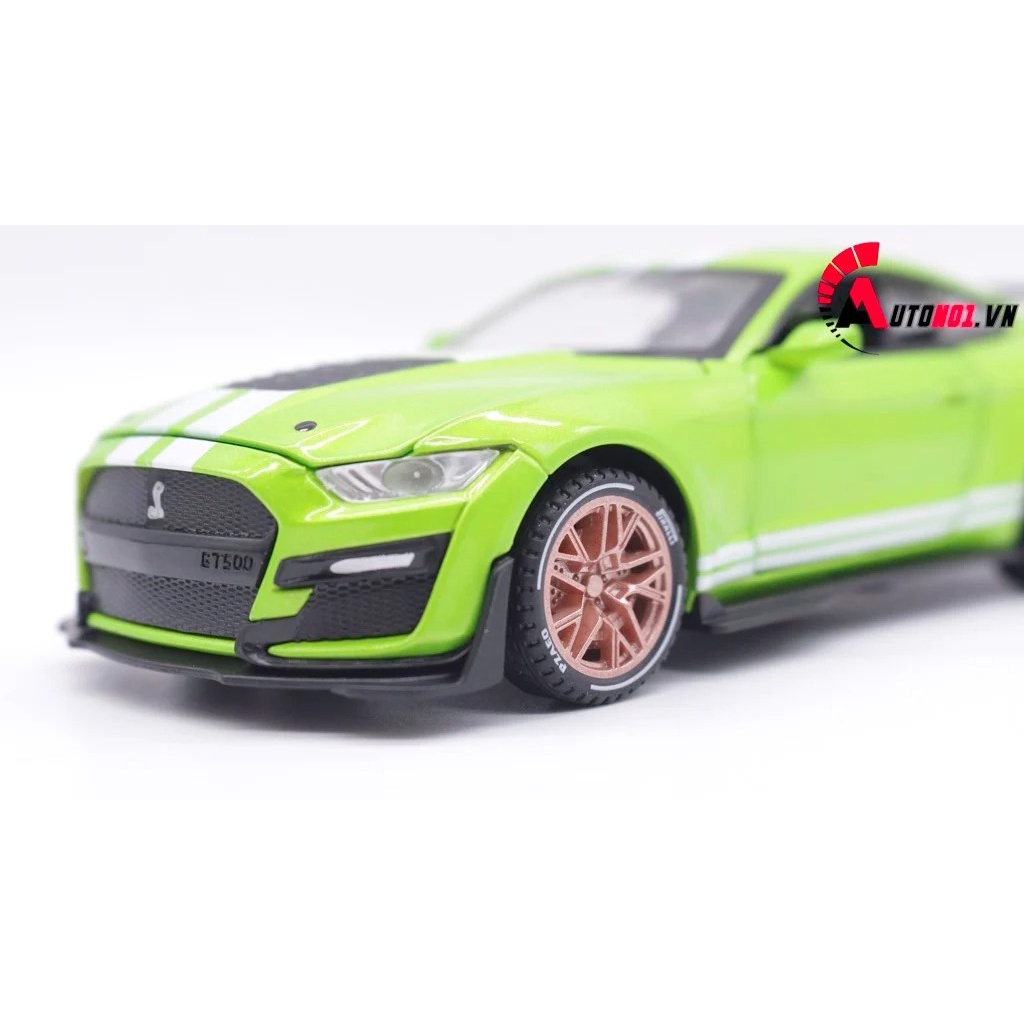 MÔ HÌNH XE FORD MUSTANG SHELBY GT500 GREEN 1:32 ALLOY 7685