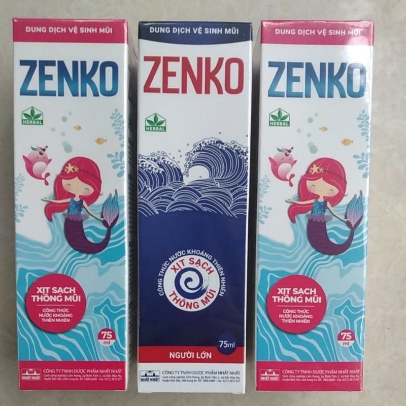 xịt muối biển zenko nhất nhất