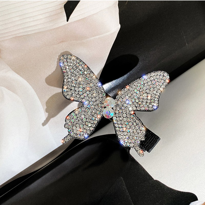 Kẹp Tóc Hình Bướm Đính Đá Phong Cách Hàn Quốc C321