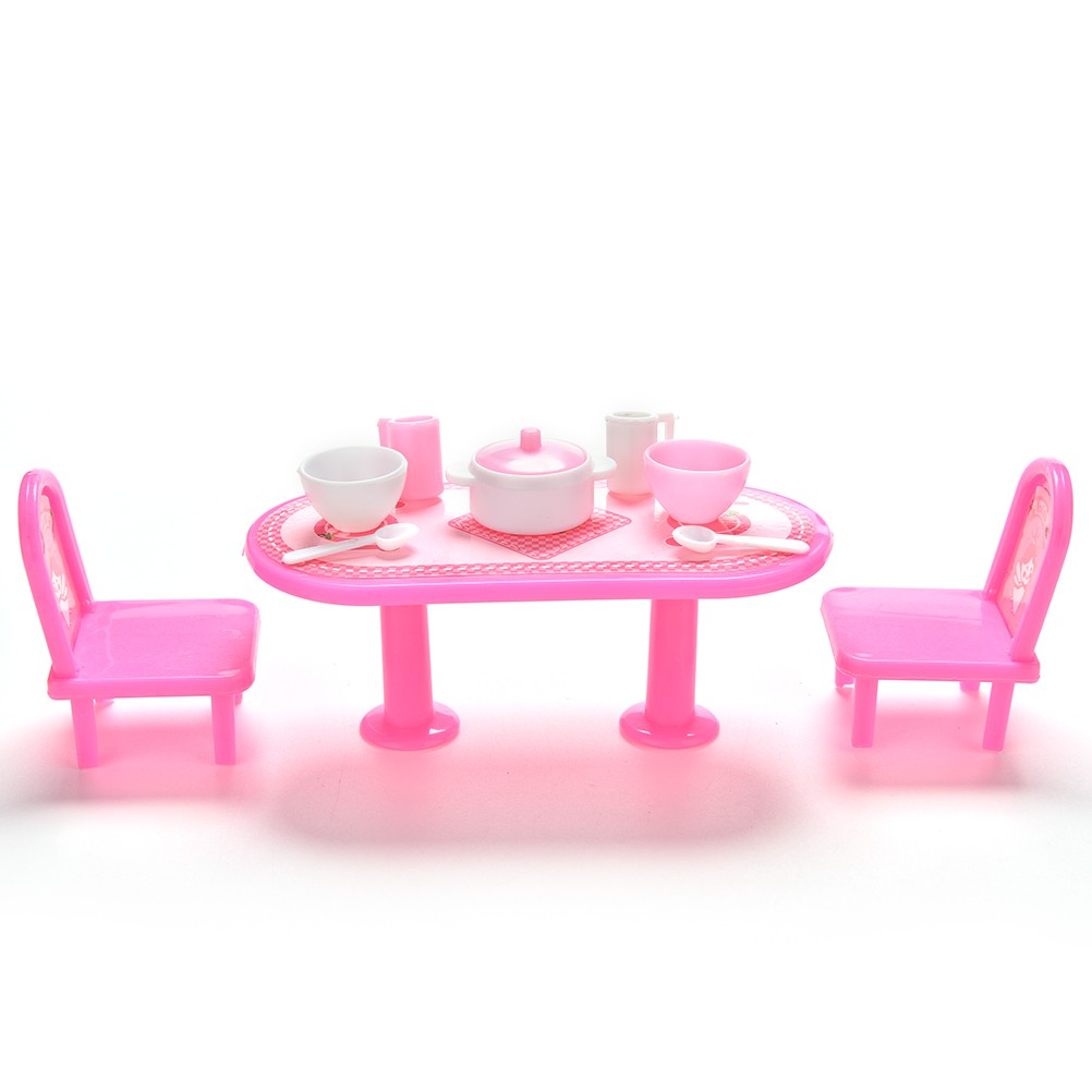 Bộ 20 Dĩa Ăn Sáng Tạo Cho Búp Bê Barbie