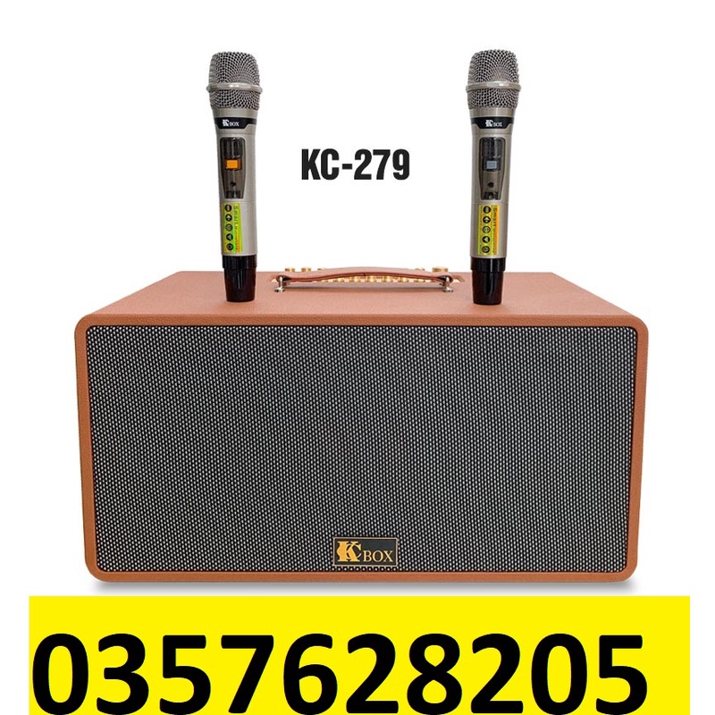 Dàn âm thanh di động KCBox KC-279 - Kèm 2 micro UHF