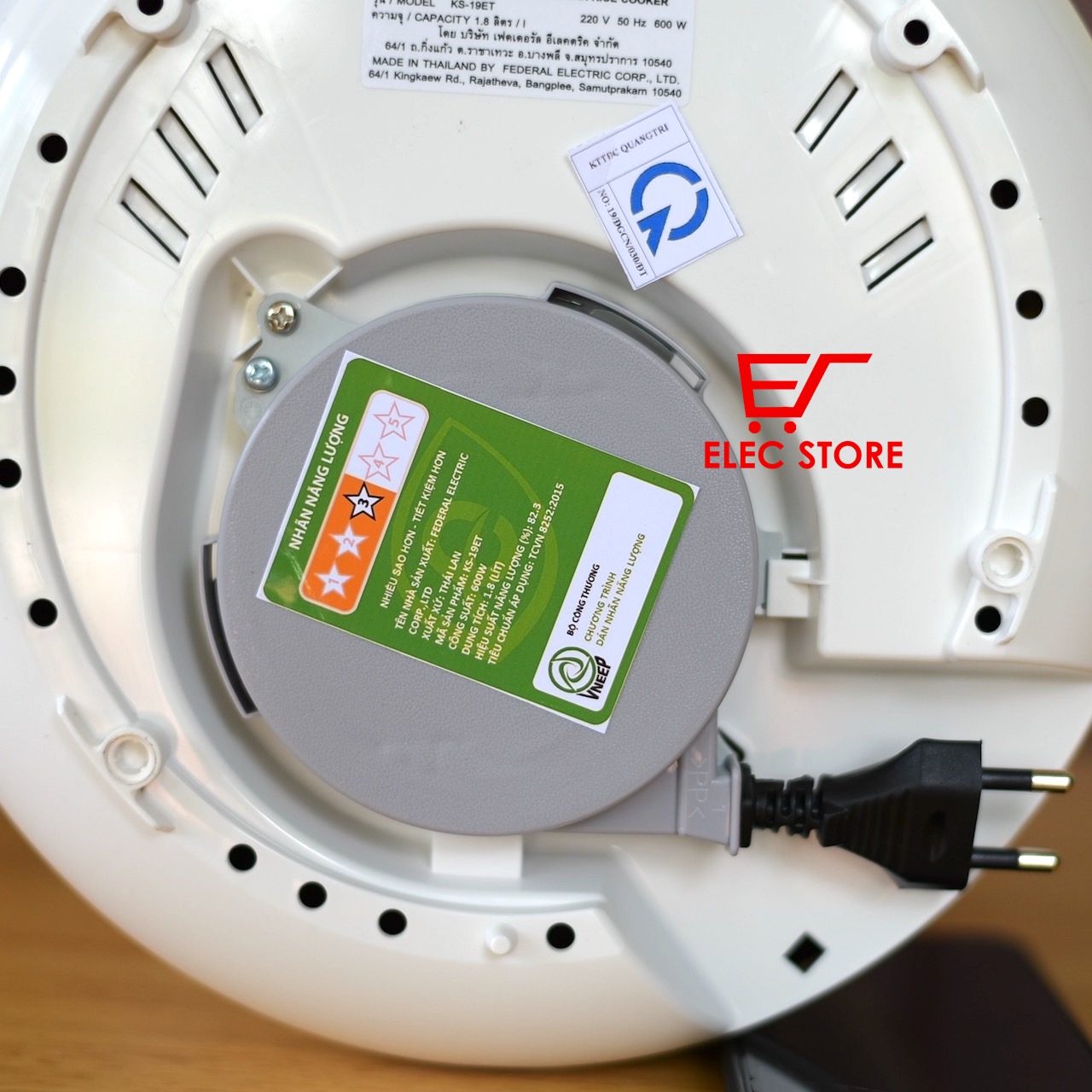 Nồi cơm điện SHARP 1.8L KS-19ET (Deluxe Series) | BigBuy360 - bigbuy360.vn