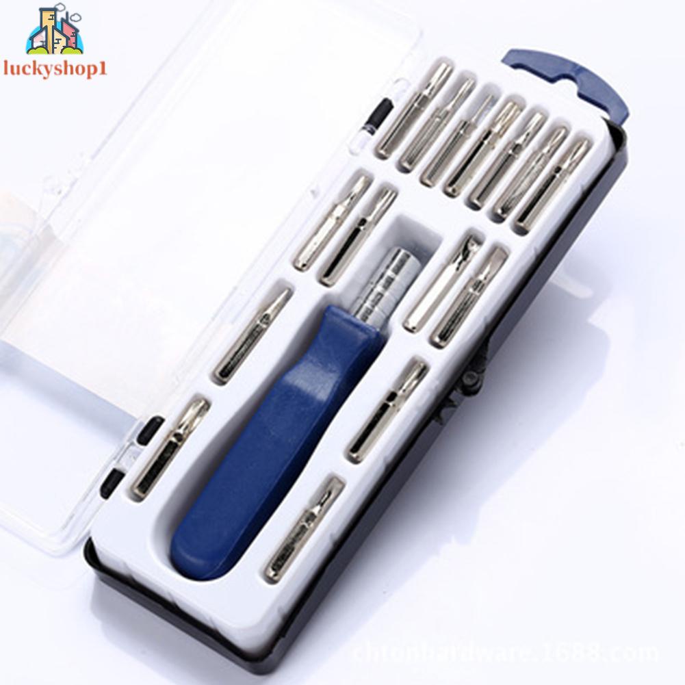 ❤❤❤(Hot products for family life)Screwdrivers Household Repair Tool Screwdriver 16-in-one Household Universal