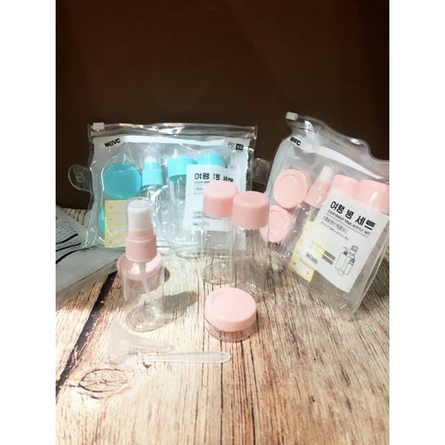 [SIZE TO]Bộ triết mỹ phẩm nhỏ gọn xinh xắn tiện ích