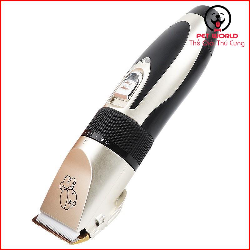 Tông Đơ Cắt Lông Chó Mèo Clipper Cao Cấp Full Phụ Kiện Bảo Hành 1 Đổi 1 Nếu Có Lỗi