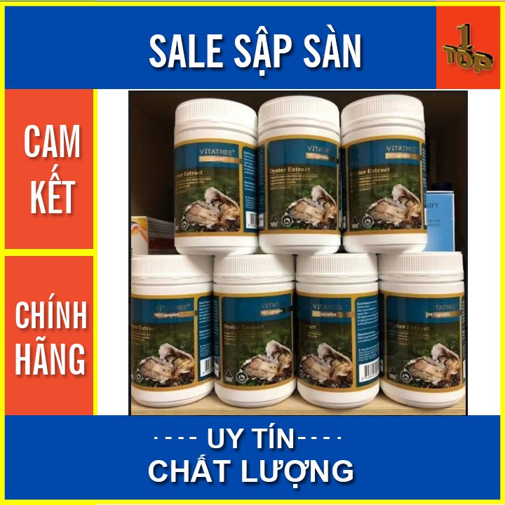 Vitatree Oyster Extract - Cung Cấp Dưỡng Chất Kích Thích Hormone & Cải Thiện Sinh Lý Nam