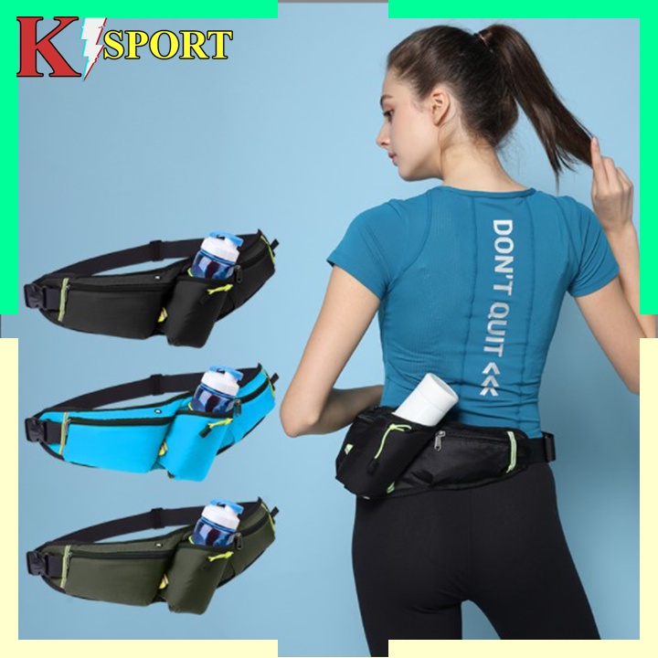 Túi đeo hông chạy bộ KSPORT, Túi đeo bụng leo núi đựng ĐIỆN THOẠI cho Nam Nữ đa năng CHỐNG NƯỚC