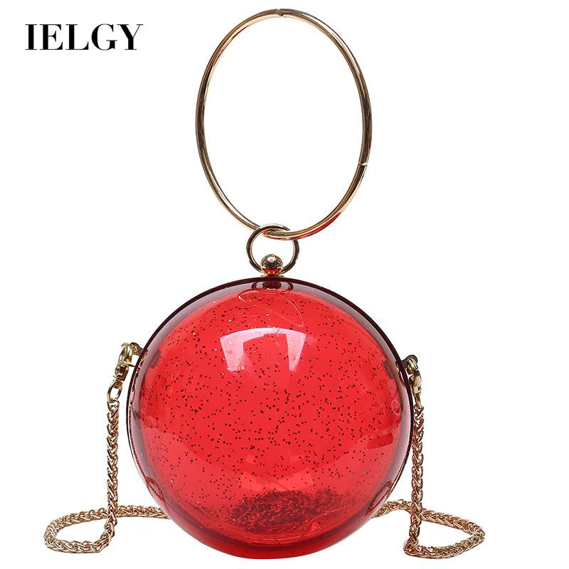 IELGY Túi Đeo Chéo Vai Trong Suốt Thời Trang Dành Cho Nữ