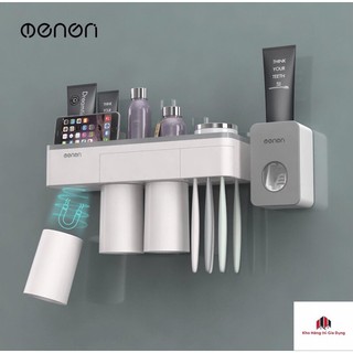 Kệ Đựng Bàn Chải Thông Minh OENON - Tặng Hộp Xịt Kem Đánh Răng
