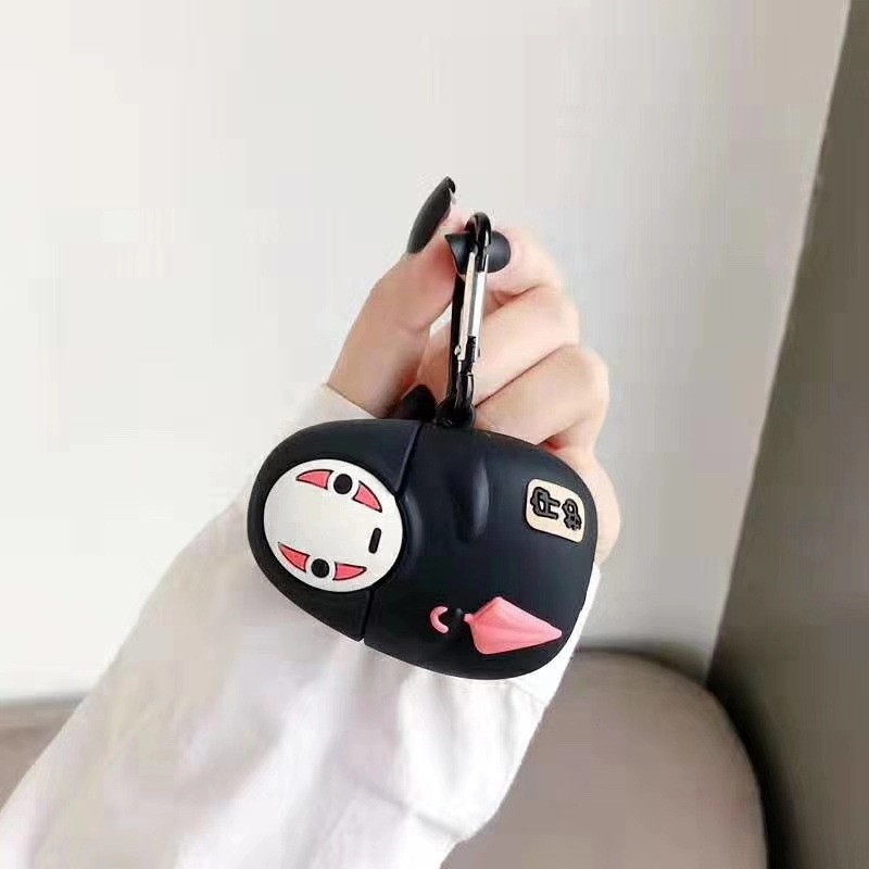 Case Airpod - Ốp Tai Nghe 1/2 Hình Vô Diện Cầm Ô -Phù Hợp Với Airpods1/2- i11/12 Siêu Cute Dễ Thương