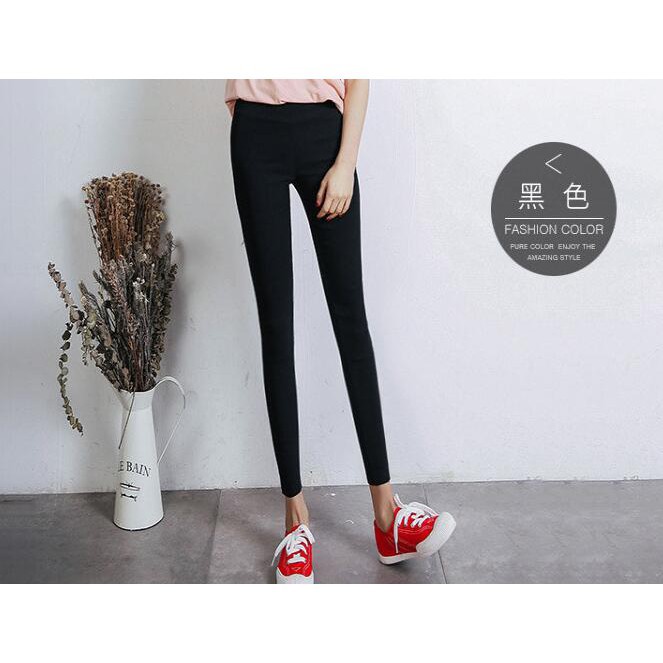 SUXI Quần legging ôm dáng Hàn Quốc thời trang cho nữ