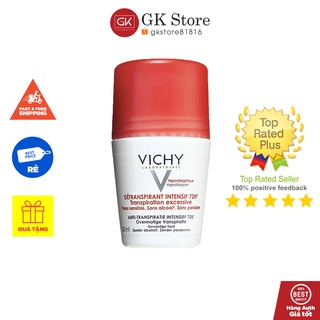 Lăn Khử Mùi Vichy Détranspirant Intensif Hiệu Quả Kéo Dài 72H 50ml [L'oreal Việt Nam]
