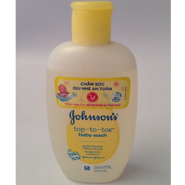 Dầu tắm gội Johnson's baby 200ml