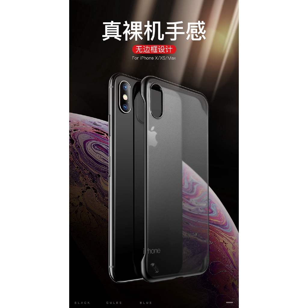 Ốp Điện Thoại Tpu Dẻo Trong Suốt Bề Mặt Nhám Không Viền Cho Iphone 11 11 Pro 11 Pro Max 6 6s 7 8 Plus X Xr Xs Max