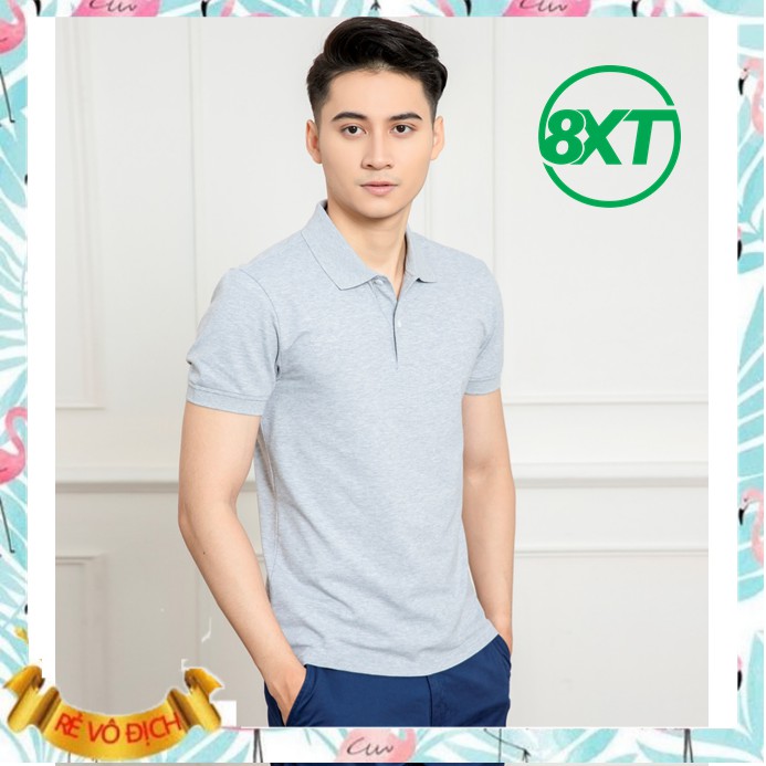 áo thun nam, áo phông nam ngắn tay có cổ⚡ARISTINO⚡ trơn đơn giản, tinh xảo, kiểu dáng SLIM FIT - APSR02