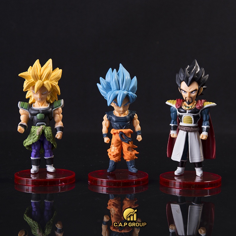 Mô hình Dragon Ball chibi nhân vật 7 Viên Ngọc Rồng Songoku - Bộ Cao 9 cm