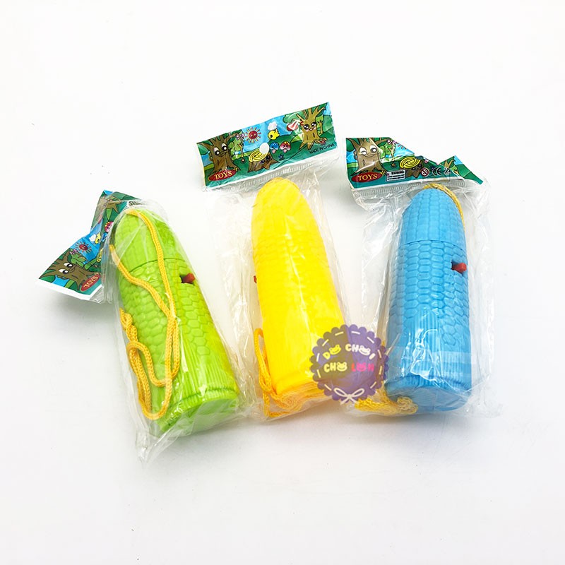 Đồ chơi quạt cầm tay hình trái bắp ngô dùng pin 868B