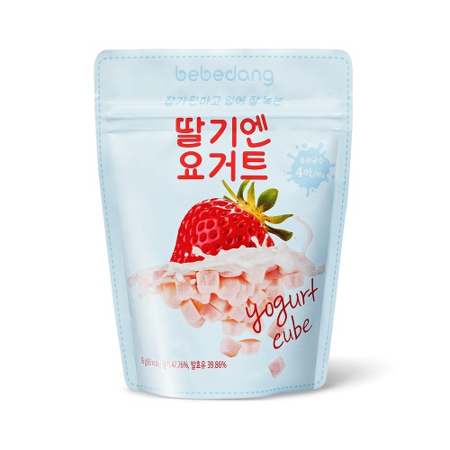 Sữa Chua Sấy Khô Lạnh Bebedang Vị Hoa Quả Cho Bé Từ 6 Tháng Hàn Quốc Thơm Ngon Bổ Dưỡng