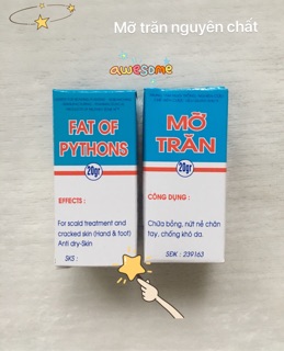 MỠ TRĂN TRẠI RẮN ĐỒNG TÂM