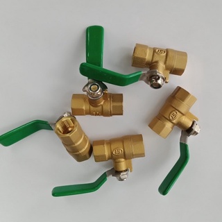 Van gạt khóa nén khí, van khóa 1/4 loại ren trong 13mm