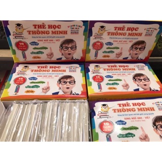 Bộ thẻ học Thoòng minh 16 chủ đề 416 thẻ