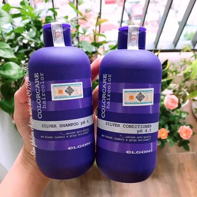 Gội/xả khử vàng