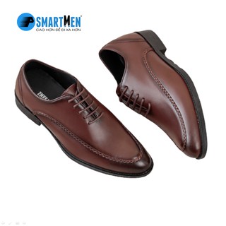 Giày tây công sở SMARTMEN màu nâu GD-603N