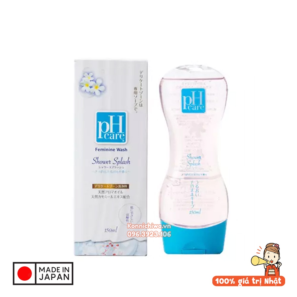 Dung dịch vệ sinh phụ nữ PH Care Japan Premium 150ml rửa sạch, khử mùi, ngăn nấm ngứa vùng kín - Hàng nội địa Nhật Bản