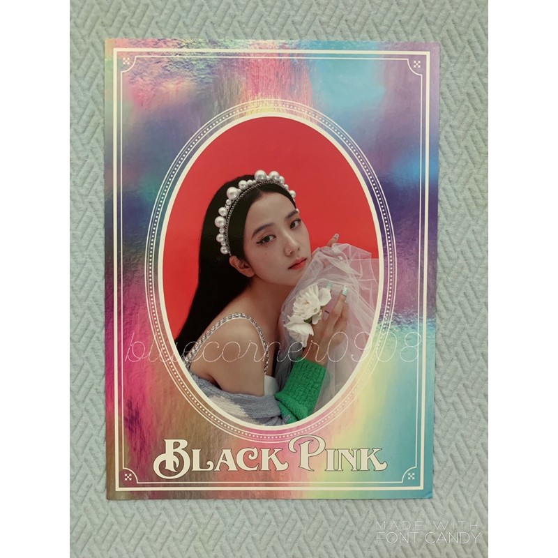 postcard ảnh thành viên BLACKPINK SSG 2021 hàng chính hãng lẻ