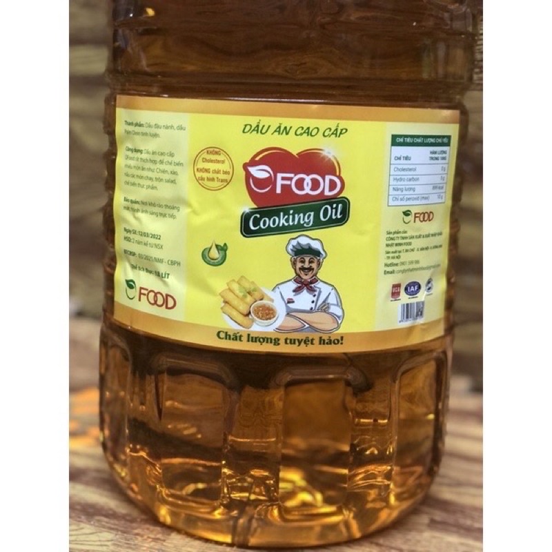 [DẦU ĂN RẺ - GIÁ SỈ] DẦU ĂN CAO CẤP FOOD COOKING OIL CAN 10L - THÙNG 20L