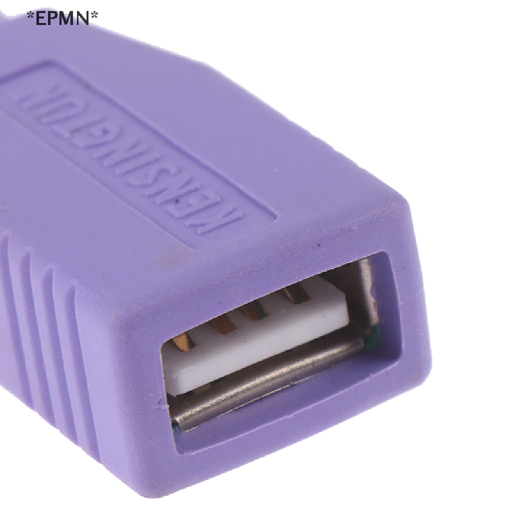 1 Đầu Chuyển Đổi USB Female Sang PS2 PS / 2 Male Chất Lượng Cao