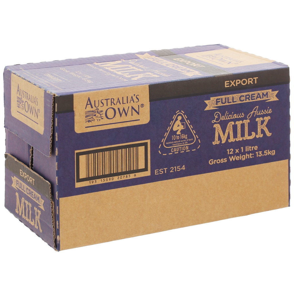 Sữa tươi nguyên kem Australia’s Own Milk 1L