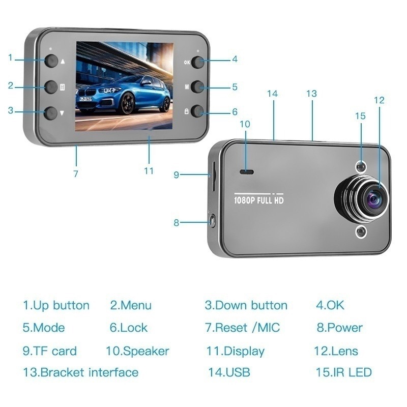 Camera hành trình ô tô hỗ trợ quay đêm | BigBuy360 - bigbuy360.vn