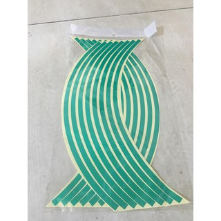 Decal phản quang mâm xe