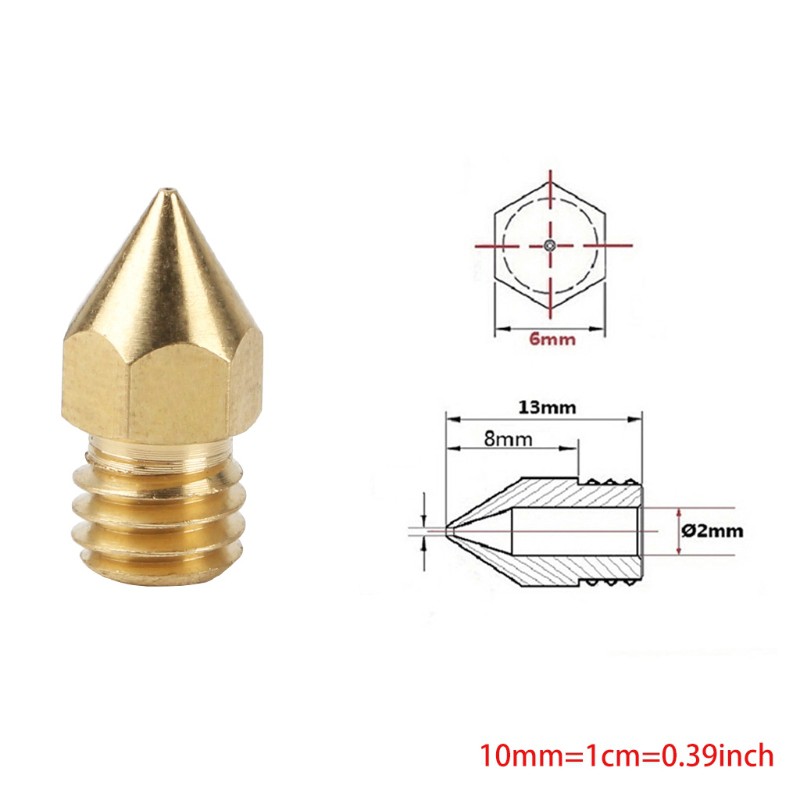 Đầu phun kèm phụ kiện bằng silicon Mk9 chuyên dụng cho máy in 3d CR-10