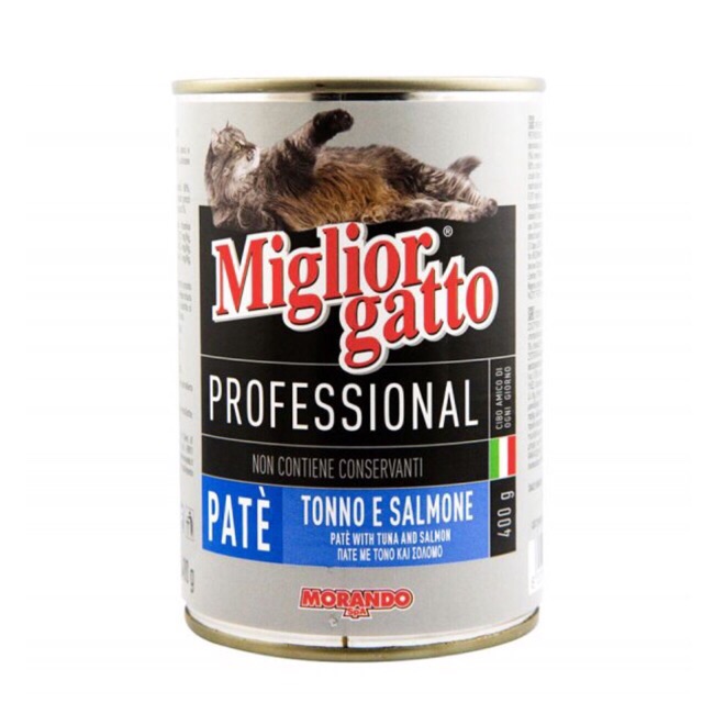 Pate cho mèo MORANDO MIGLIOR GATTO PROFESSTIONAL 400gr nhập khẩu Ý