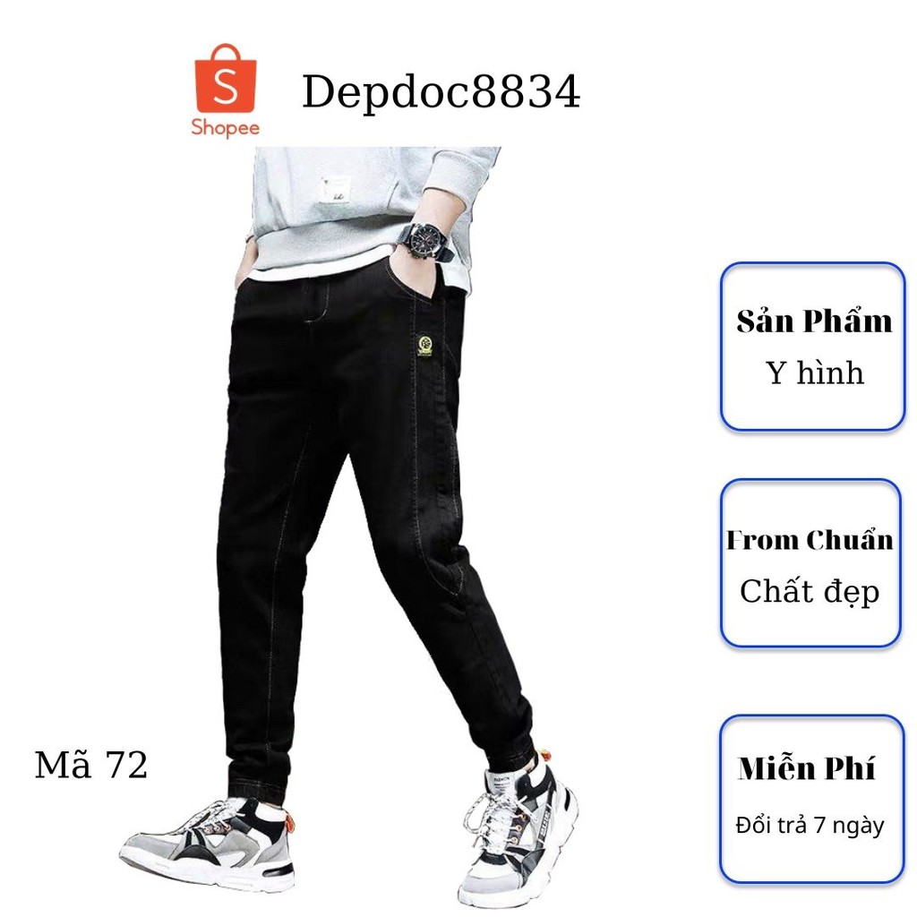 Quần jean nam cao cấp, chất liệu bò ( jean ) mềm mịn, from chuẩn, có nhiều mẫu đẹp mới đi kèm depdoc77 | BigBuy360 - bigbuy360.vn