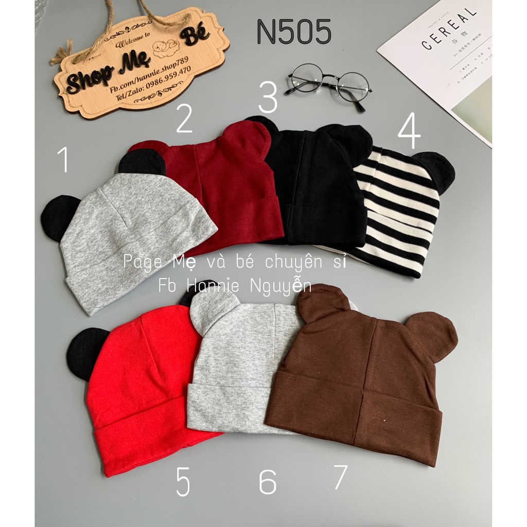 MŨ cotton 2 lớp-N505