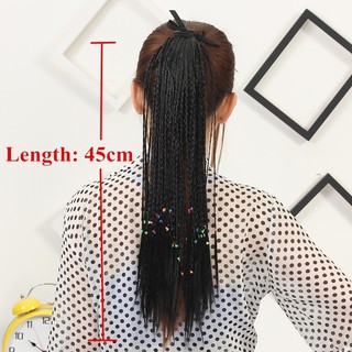 Đuôi Tóc Giả Thắt Bím Cho Nữ
