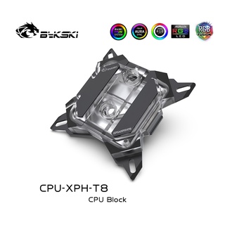 Intel đầu làm mát cpu bykski cpu-xph-t8 bằng acrylic cho lga1700 2066
