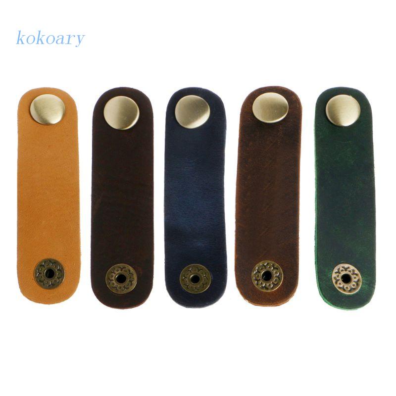 Dụng Cụ Quấn Dây Cáp Giả Da Tiện Lợi