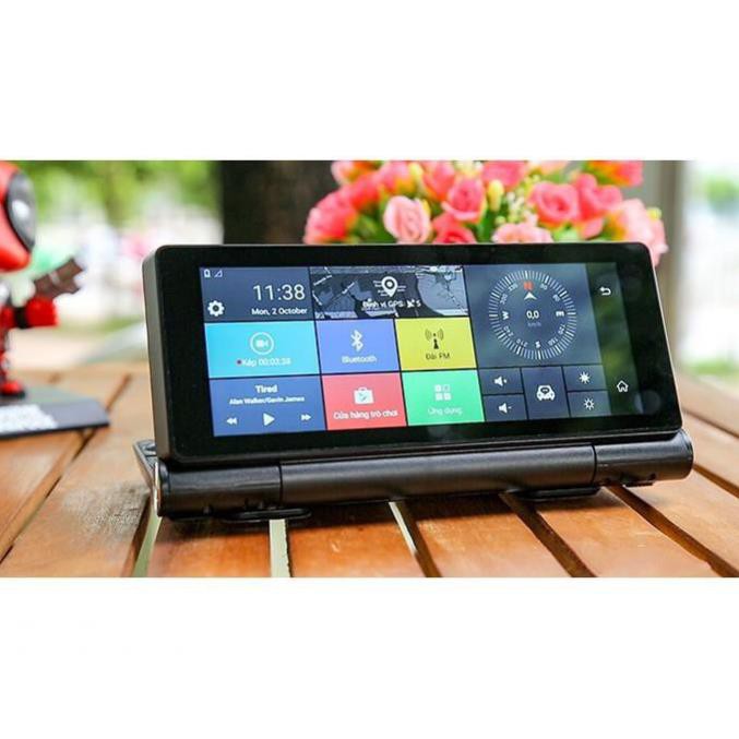 [RẺ SỐ 1 SHOPEE] Camera hành trình đặt Taplo C09 Android 4G/Wifi/GPS kèm Dual Cam phần mềm bản quyền 2018 ver 2020