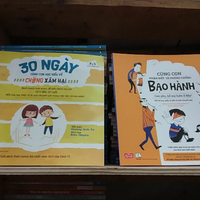 Sách - 30 ngày cùng con học hiểu về chống xâm hại , cùng con nhận biết và phòng chống bạo hành | BigBuy360 - bigbuy360.vn