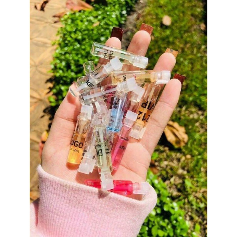 Set Nước hoa text 20 ống nhiều mùi | Thế Giới Skin Care