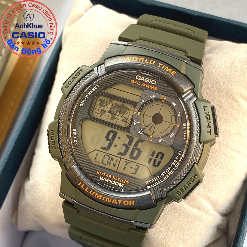 Đồng hồ nam Casio AE-1000 AE-1000W-1A3 AE-1000W-1B AE-1000W-2A AE-1000W-3A AE-1000W- | BigBuy360 - bigbuy360.vn