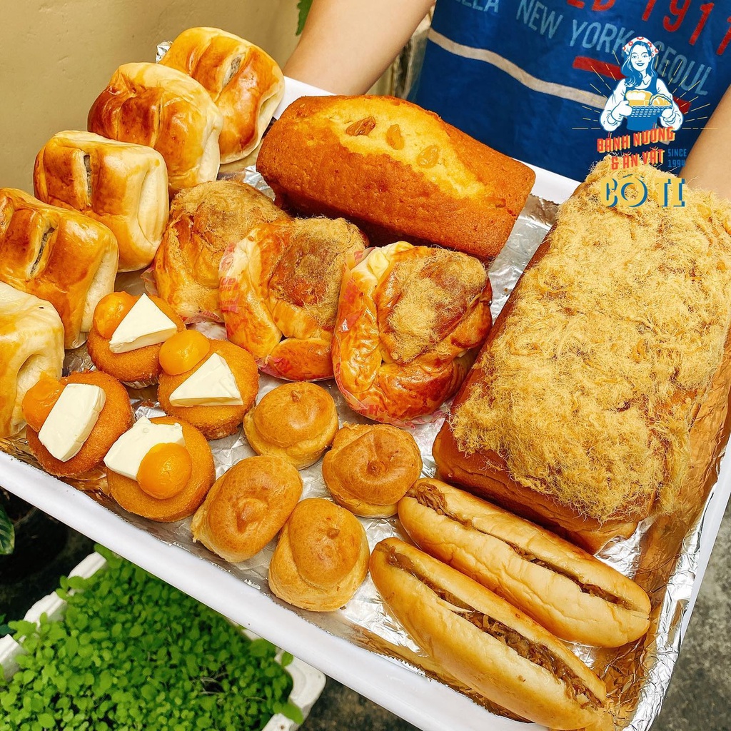 Bánh Pateso Bông Nhân Thịt Đậm Đà Nhà CÔ TI