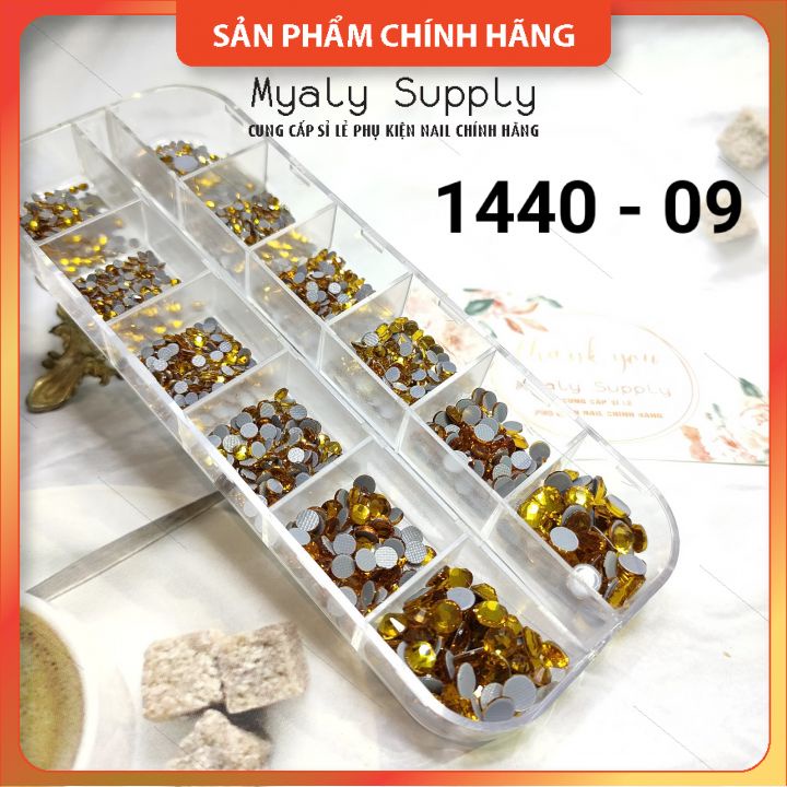 Đá Chân Keo Mix Size Gắn Móng Nail 1440v