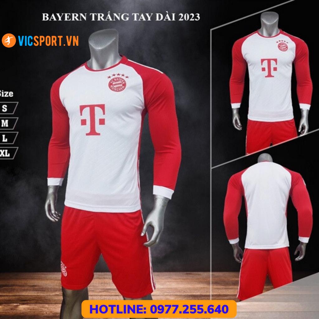 Áo Bóng Đá Tay Dài, Quần Áo Đá Banh Thủ Môn CLB Thun Lạnh Thoáng Mát 2023 -  Vicsport