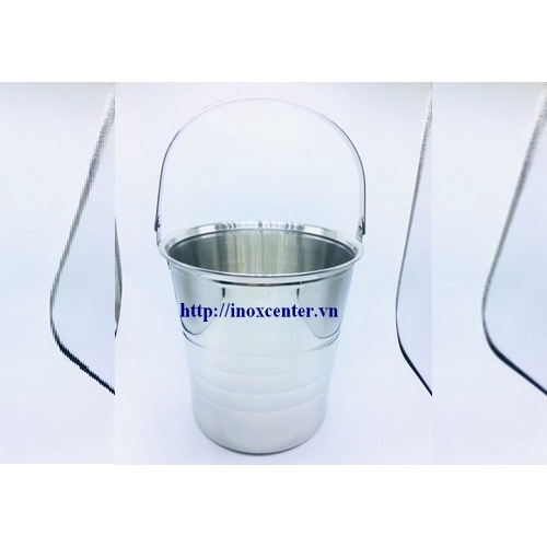 XÔ ĐÁ INOX 304 1 QUAI CAO CẤP